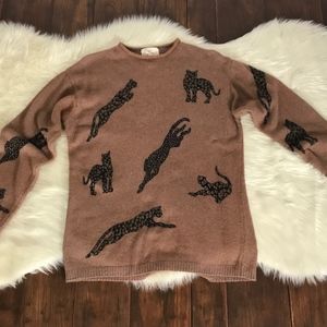 SML Sport Sweaters - SML Sport LTD vintage sweater with Cheetahs SML Sport Sweaters - SML Sport LTD vintage sweater with Cheetahs